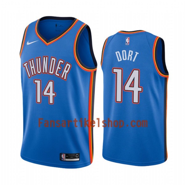 NBA Oklahoma City Thunder Trikot Luguentz Dort 14 Nike 2019-2020 Icon Edition Swingman - Herren